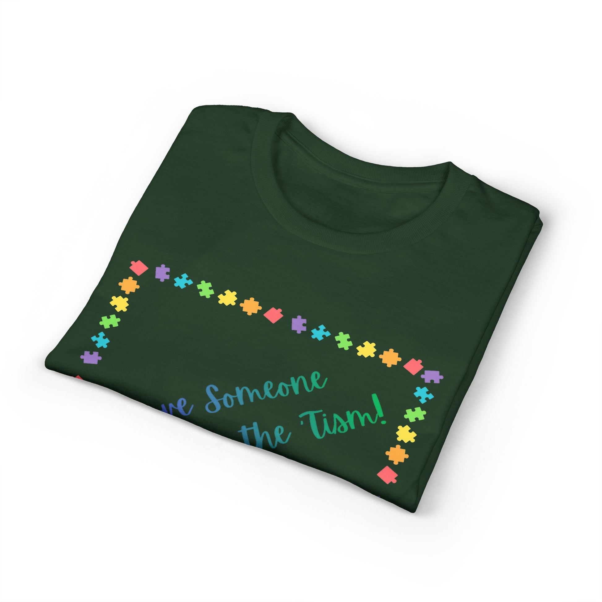 "I Love Someone Who Rocks the 'Tism" Tee – Autism Awareness Gift for Parents & Caregivers | S–5XL - Geo Rocks The 'Tism