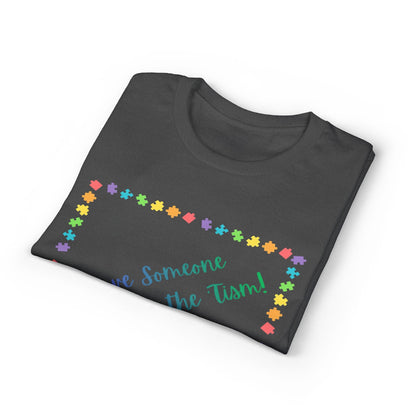 "I Love Someone Who Rocks the 'Tism" Tee – Autism Awareness Gift for Parents & Caregivers | S–5XL - Geo Rocks The 'Tism
