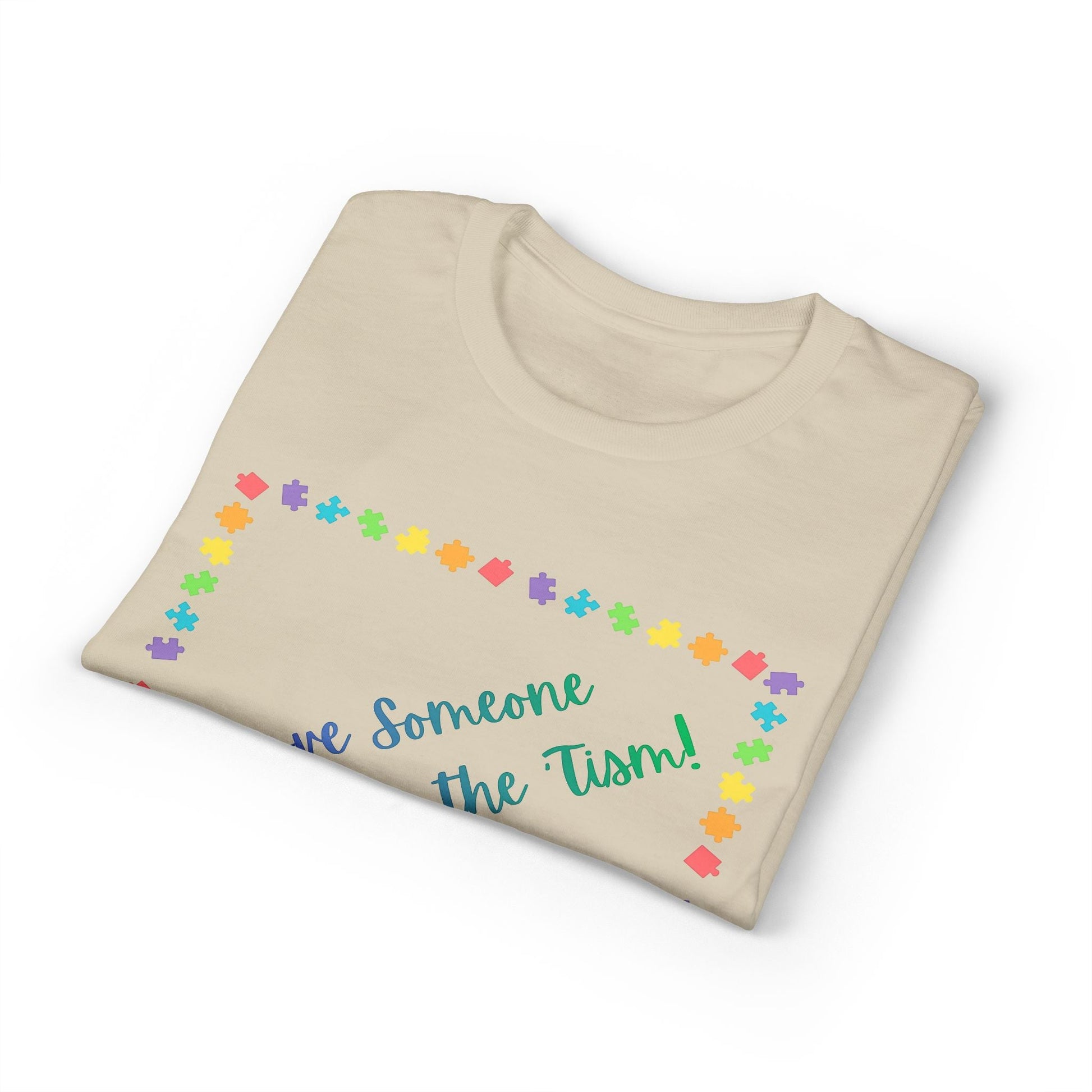 "I Love Someone Who Rocks the 'Tism" Tee – Autism Awareness Gift for Parents & Caregivers | S–5XL - Geo Rocks The 'Tism