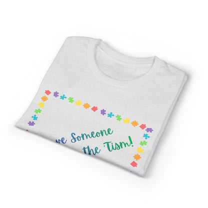"I Love Someone Who Rocks the 'Tism" Tee – Autism Awareness Gift for Parents & Caregivers | S–5XL - Geo Rocks The 'Tism