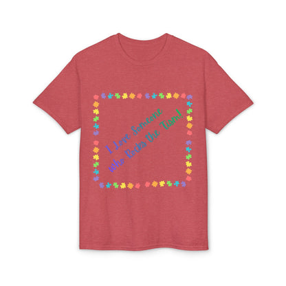 "I Love Someone Who Rocks the 'Tism" Tee – Autism Awareness Gift for Parents & Caregivers | S–5XL - Geo Rocks The 'Tism