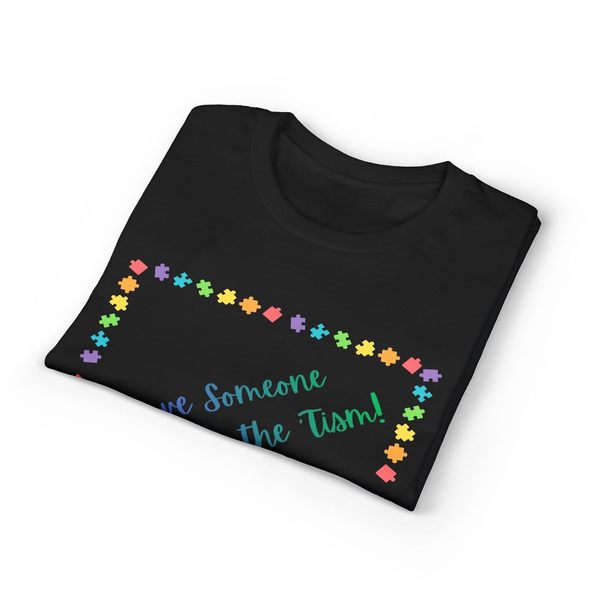 "I Love Someone Who Rocks the 'Tism" Tee – Autism Awareness Gift for Parents & Caregivers | S–5XL - Geo Rocks The 'Tism