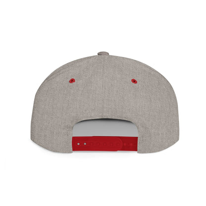 "Just Keep Stimming" Embroidered Snapback Hat - Flat Bill Cap | 22 Colors | One Size - Geo Rocks The 'Tism