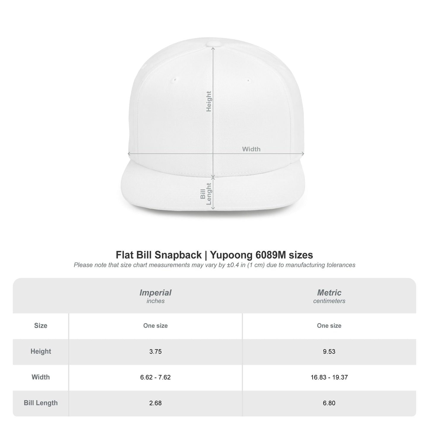 "Just Keep Stimming" Embroidered Snapback Hat - Flat Bill Cap | 22 Colors | One Size - Geo Rocks The 'Tism