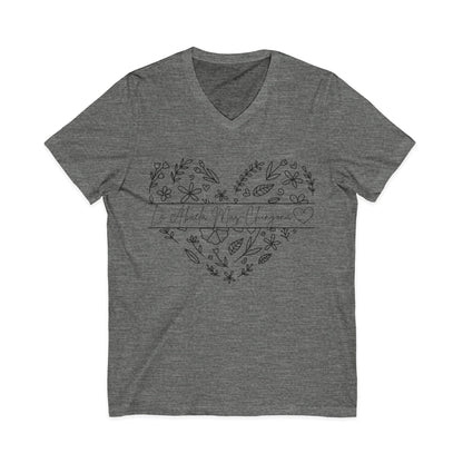 La Abuela Mas Chingona- V-Neck Tee - Geo Rocks The 'Tism