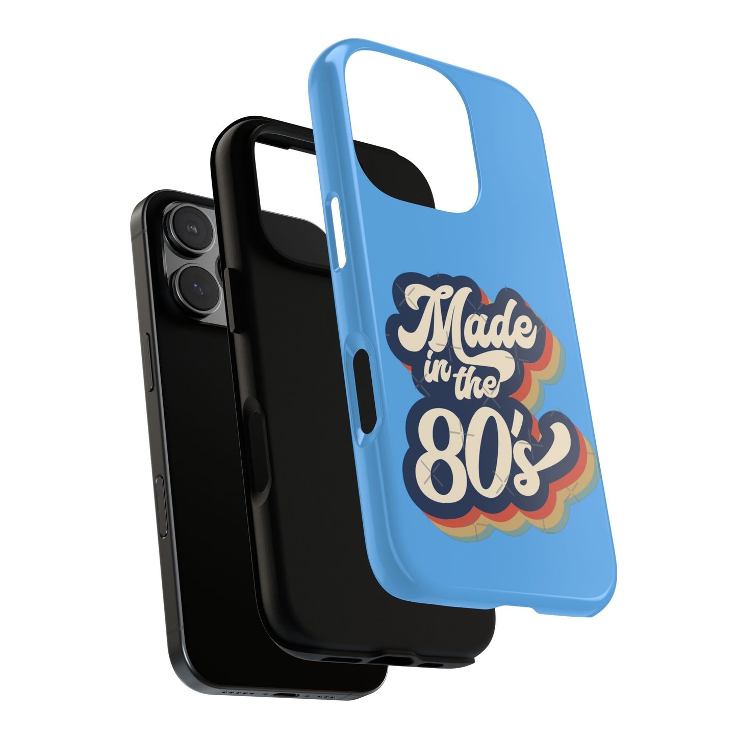 Made in the 80s Phone Case — Retro Vintage 1980s Graphic iPhone Cover - Geo Rocks The 'Tism