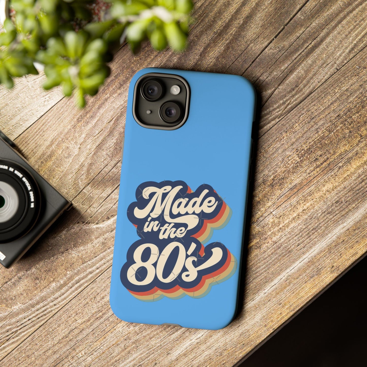 Made in the 80s Phone Case — Retro Vintage 1980s Graphic iPhone Cover - Geo Rocks The 'Tism