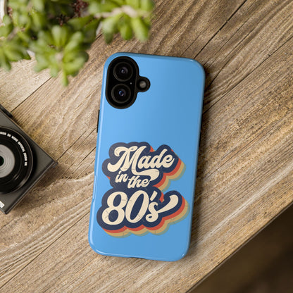 Made in the 80s Phone Case — Retro Vintage 1980s Graphic iPhone Cover - Geo Rocks The 'Tism