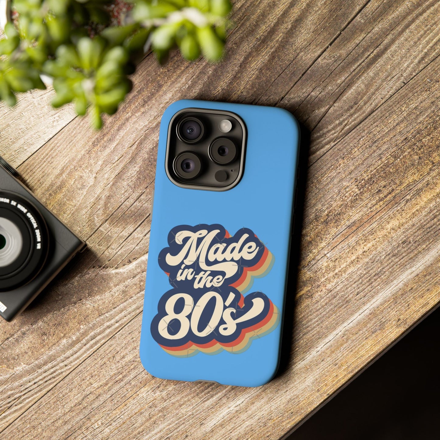 Made in the 80s Phone Case — Retro Vintage 1980s Graphic iPhone Cover - Geo Rocks The 'Tism