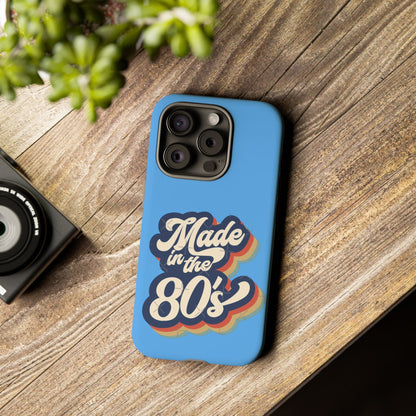 Made in the 80s Phone Case — Retro Vintage 1980s Graphic iPhone Cover - Geo Rocks The 'Tism