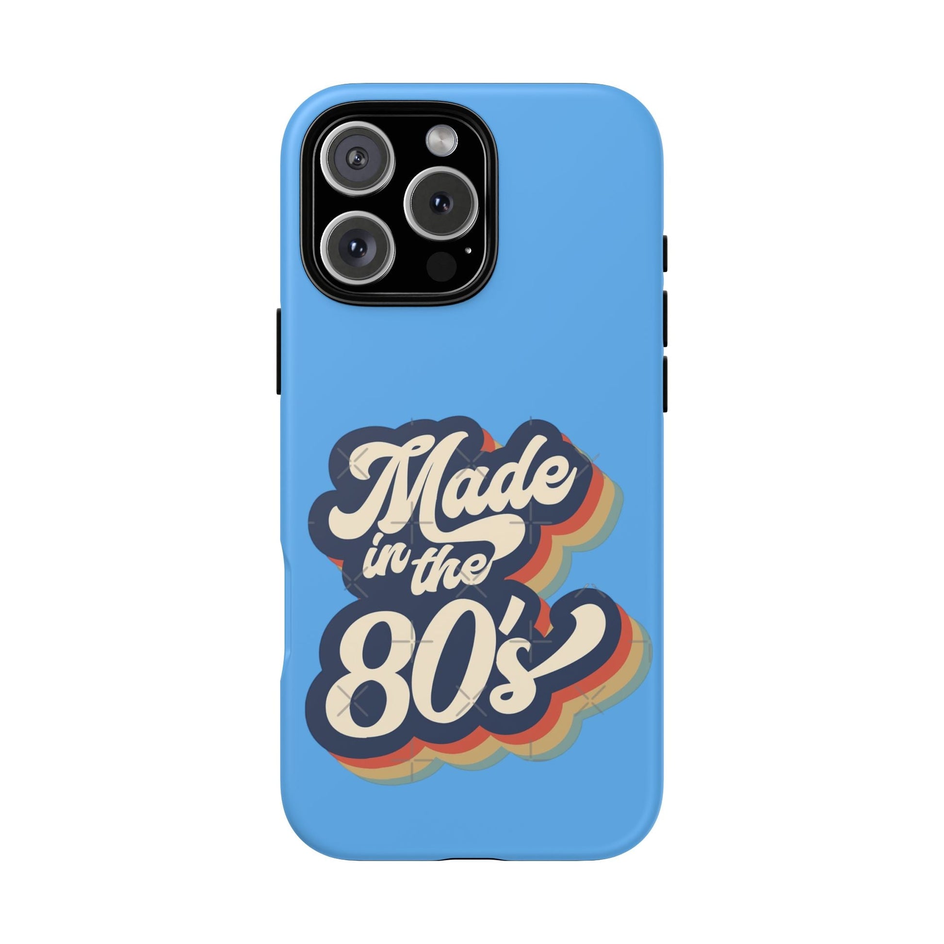 Made in the 80s Phone Case — Retro Vintage 1980s Graphic iPhone Cover - Geo Rocks The 'Tism