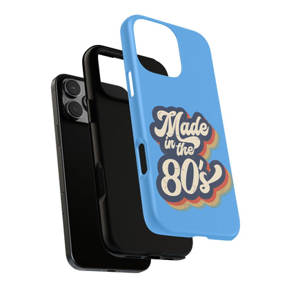 Made in the 80s Phone Case — Retro Vintage 1980s Graphic iPhone Cover - Geo Rocks The 'Tism