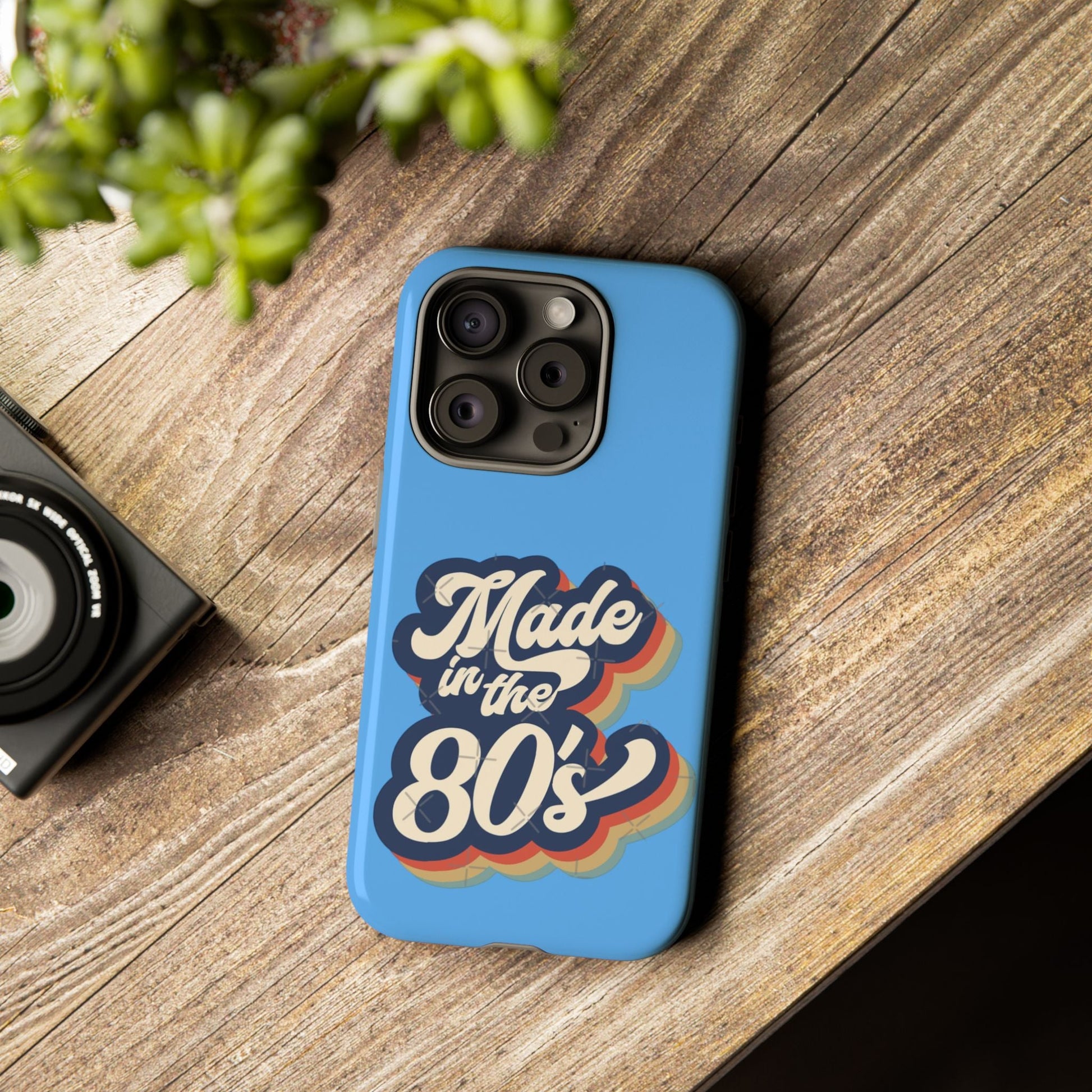 Made in the 80s Phone Case — Retro Vintage 1980s Graphic iPhone Cover - Geo Rocks The 'Tism