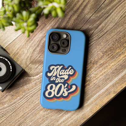 Made in the 80s Phone Case — Retro Vintage 1980s Graphic iPhone Cover - Geo Rocks The 'Tism
