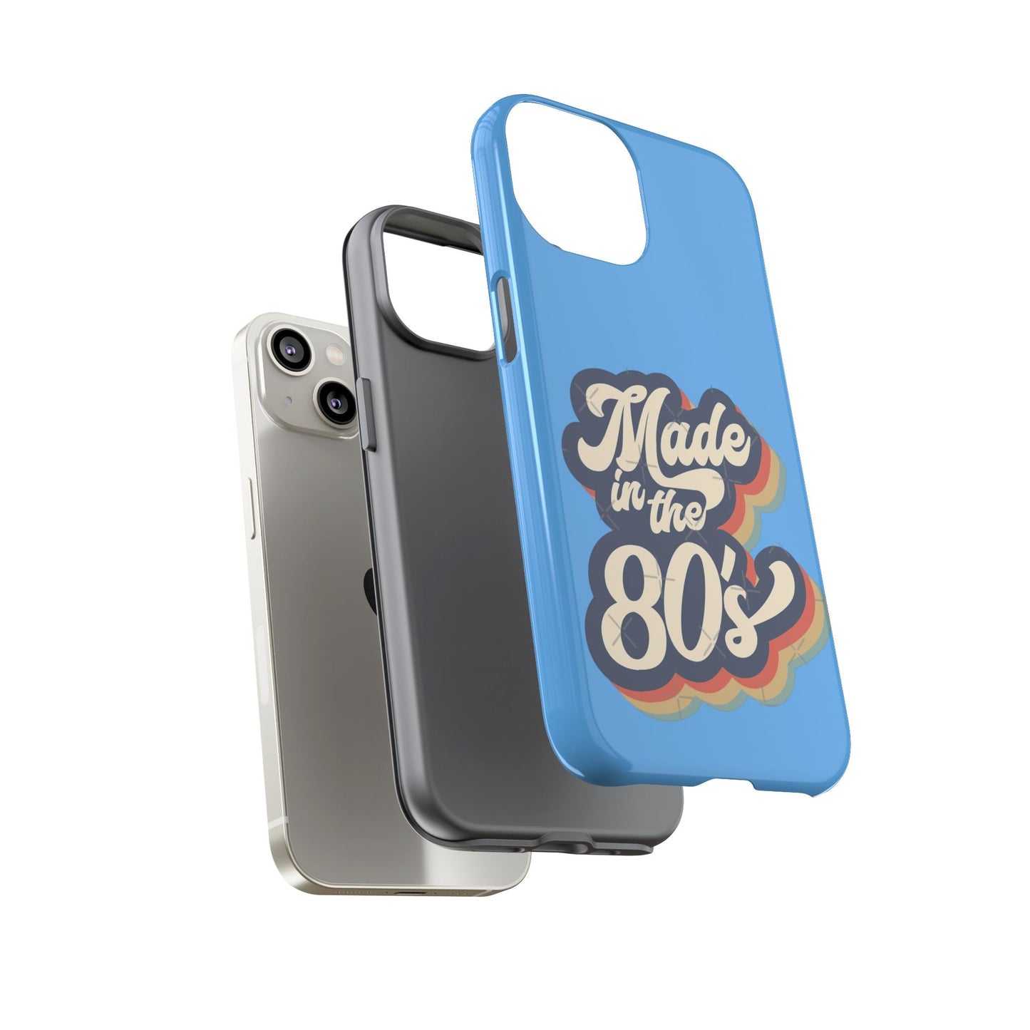 Made in the 80s Phone Case — Retro Vintage 1980s Graphic iPhone Cover - Geo Rocks The 'Tism