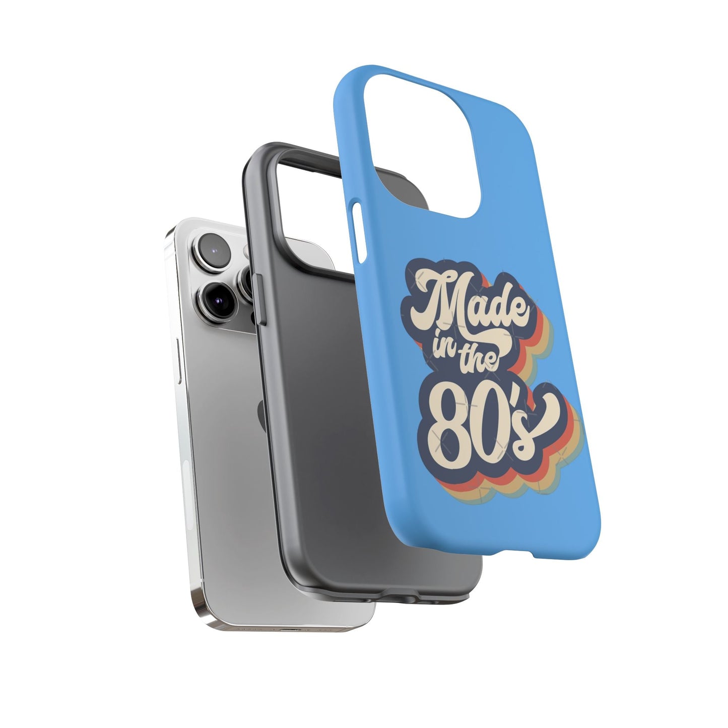Made in the 80s Phone Case — Retro Vintage 1980s Graphic iPhone Cover - Geo Rocks The 'Tism