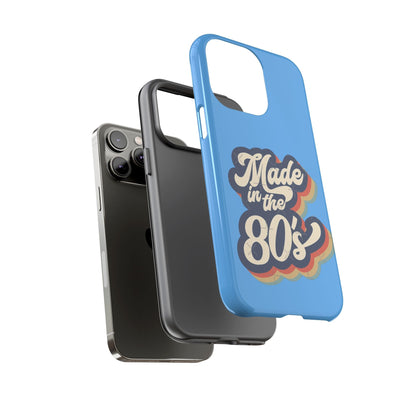 Made in the 80s Phone Case — Retro Vintage 1980s Graphic iPhone Cover - Geo Rocks The 'Tism