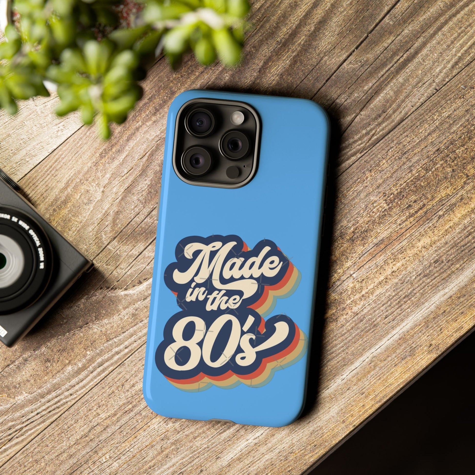 Made in the 80s Phone Case — Retro Vintage 1980s Graphic iPhone Cover - Geo Rocks The 'Tism