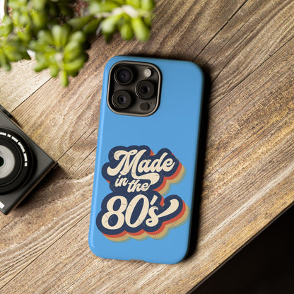 Made in the 80s Phone Case — Retro Vintage 1980s Graphic iPhone Cover - Geo Rocks The 'Tism