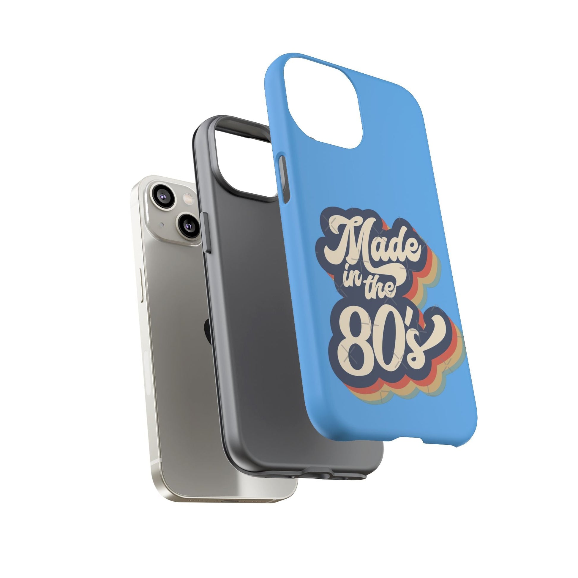Made in the 80s Phone Case — Retro Vintage 1980s Graphic iPhone Cover - Geo Rocks The 'Tism