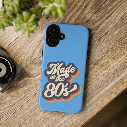 Made in the 80s Phone Case — Retro Vintage 1980s Graphic iPhone Cover - Geo Rocks The 'Tism