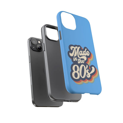 Made in the 80s Phone Case — Retro Vintage 1980s Graphic iPhone Cover - Geo Rocks The 'Tism