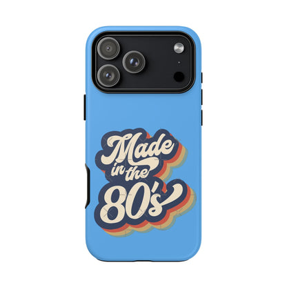 Made in the 80s Phone Case — Retro Vintage 1980s Graphic iPhone Cover - Geo Rocks The 'Tism