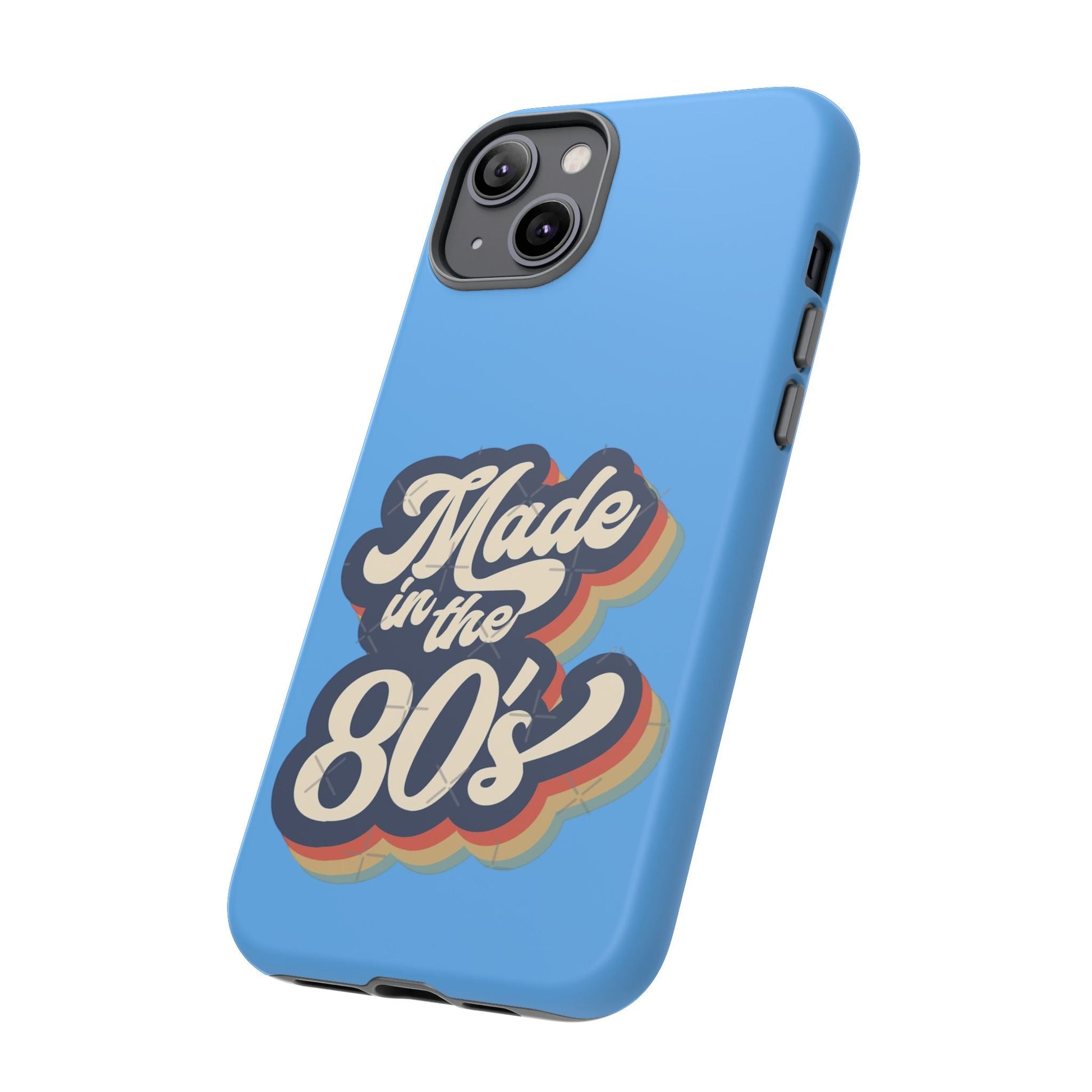 Made in the 80s Phone Case — Retro Vintage 1980s Graphic iPhone Cover - Geo Rocks The 'Tism
