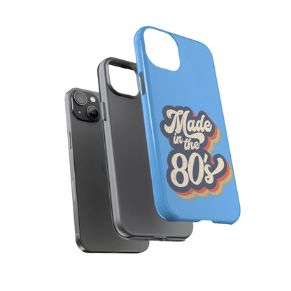 Made in the 80s Phone Case — Retro Vintage 1980s Graphic iPhone Cover - Geo Rocks The 'Tism