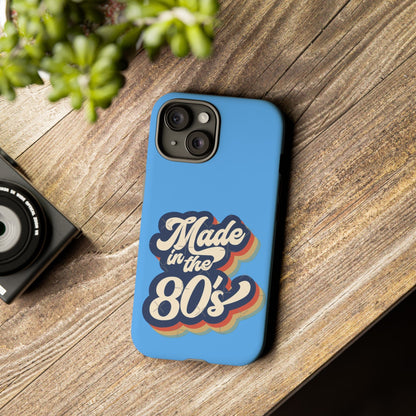 Made in the 80s Phone Case — Retro Vintage 1980s Graphic iPhone Cover - Geo Rocks The 'Tism