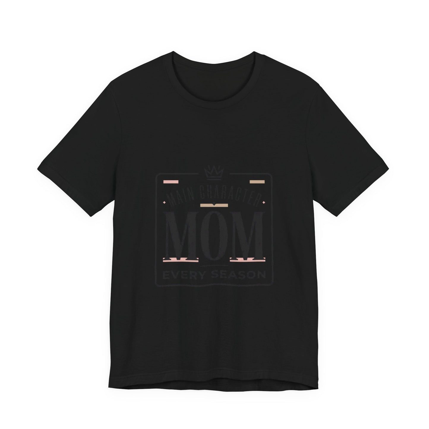 "Main Character Mom" Minimalist T-Shirt - Streetwear Mom Tee | Bella Canvas | 5 Colors, XS–4XL - Geo Rocks The 'Tism