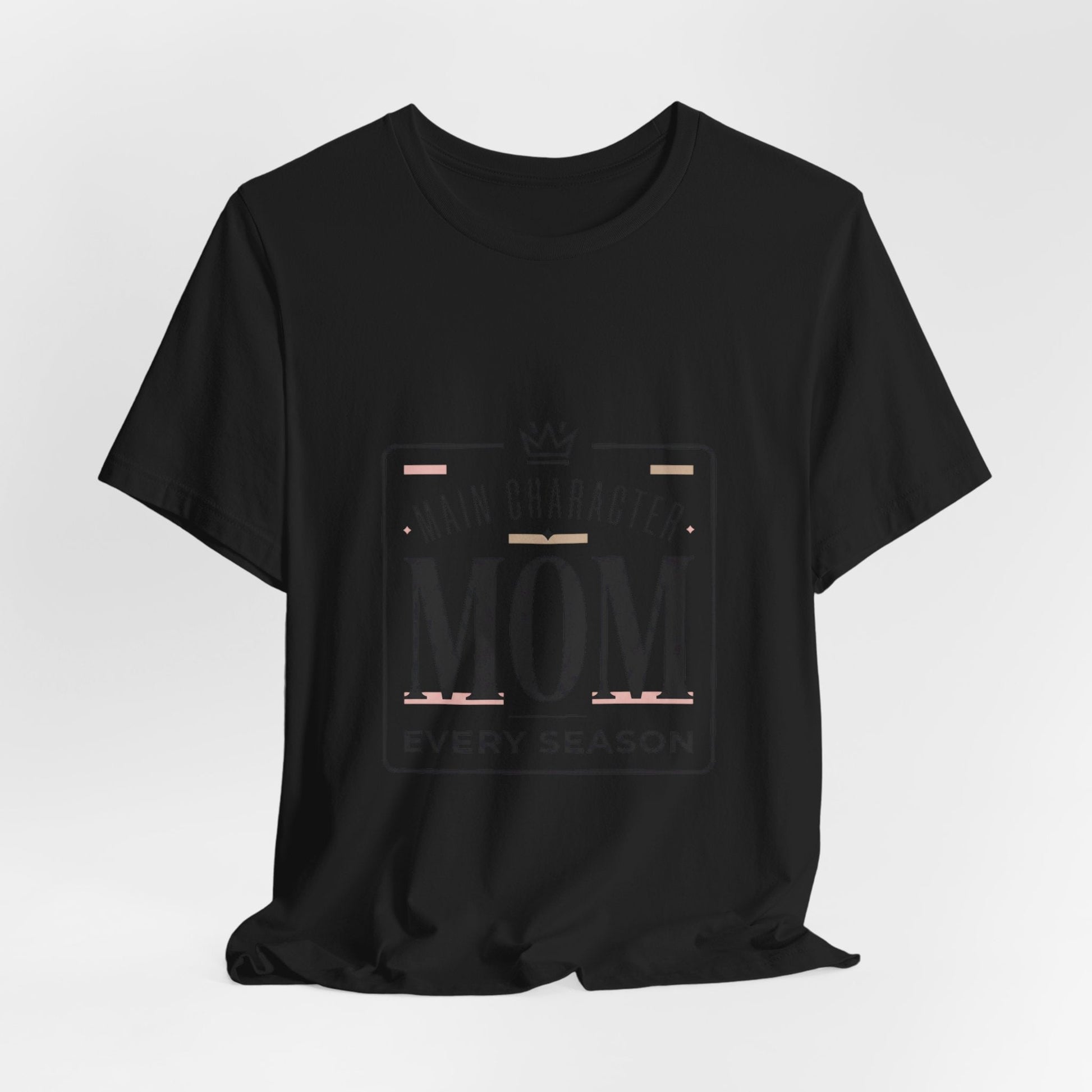 "Main Character Mom" Minimalist T-Shirt - Streetwear Mom Tee | Bella Canvas | 5 Colors, XS–4XL - Geo Rocks The 'Tism