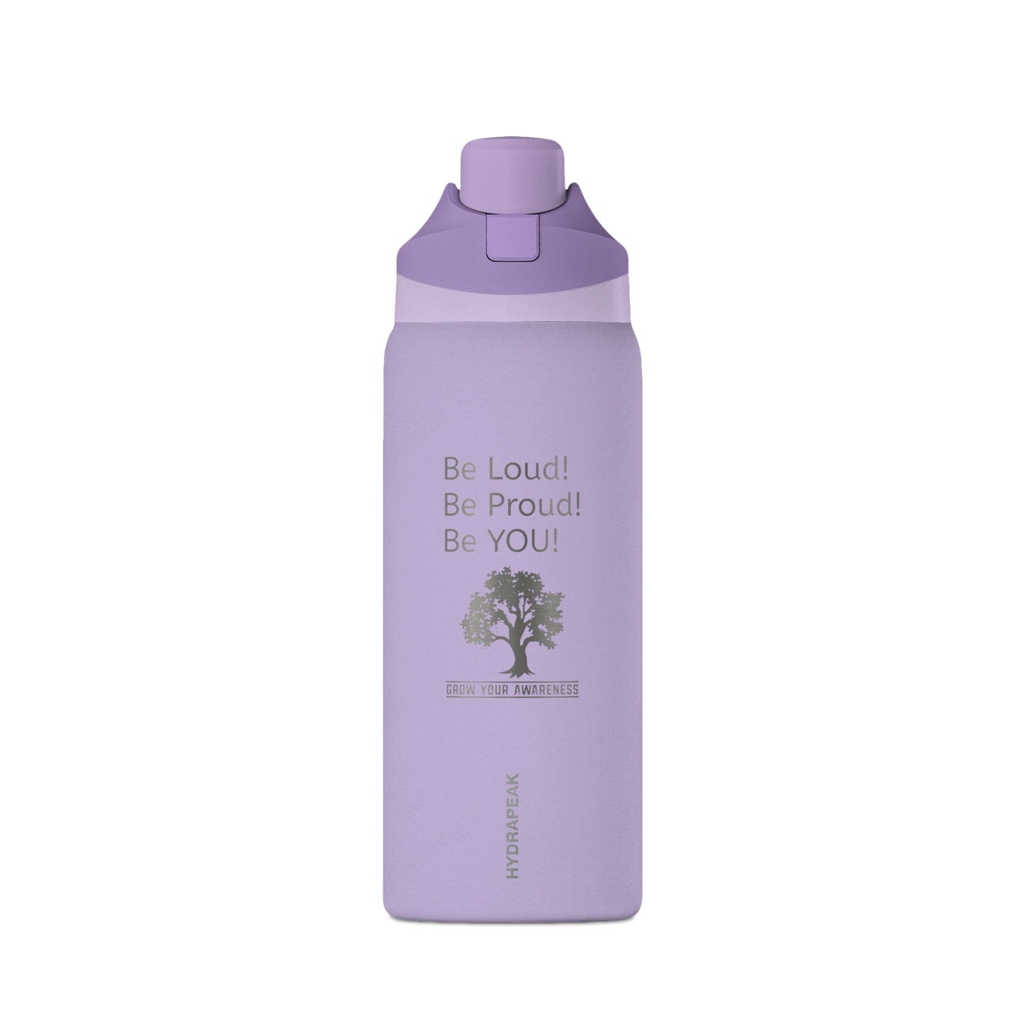Oasis 32oz Insulated Water Bottle — "Be Loud! Be Proud! Be YOU!" - Geo Rocks The 'Tism
