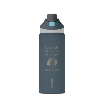 Oasis 32oz Insulated Water Bottle — "Be Loud! Be Proud! Be YOU!" - Geo Rocks The 'Tism