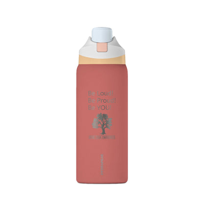 Oasis 32oz Insulated Water Bottle — "Be Loud! Be Proud! Be YOU!" - Geo Rocks The 'Tism