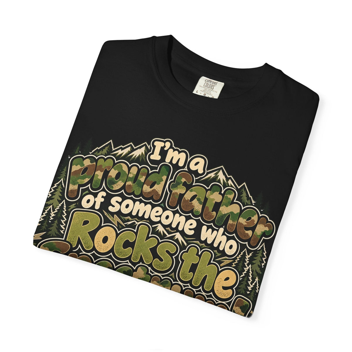 "Proud Father of Someone Who Rocks the Spectrum"-Graphic Tee - Geo Rocks The 'Tism