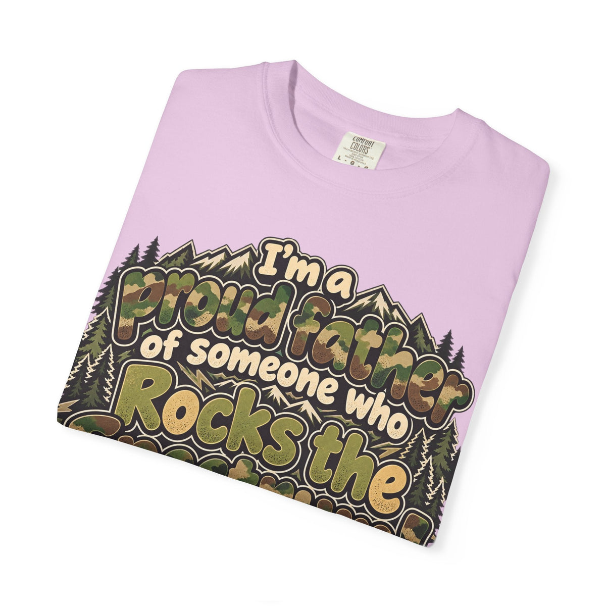 "Proud Father of Someone Who Rocks the Spectrum"-Graphic Tee - Geo Rocks The 'Tism