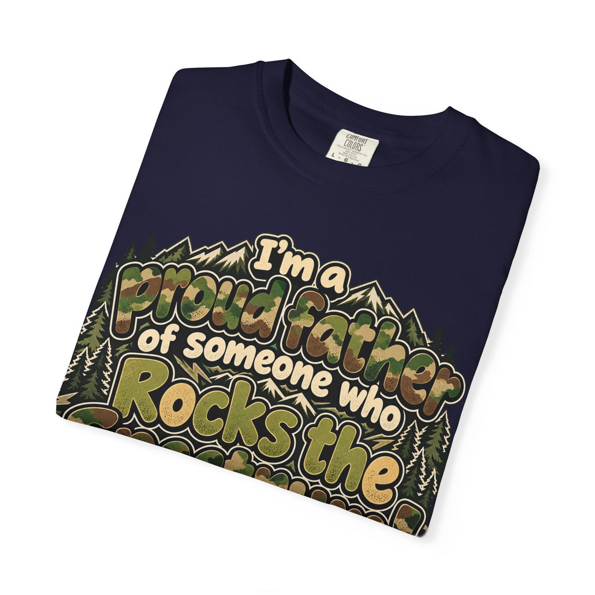 "Proud Father of Someone Who Rocks the Spectrum"-Graphic Tee - Geo Rocks The 'Tism