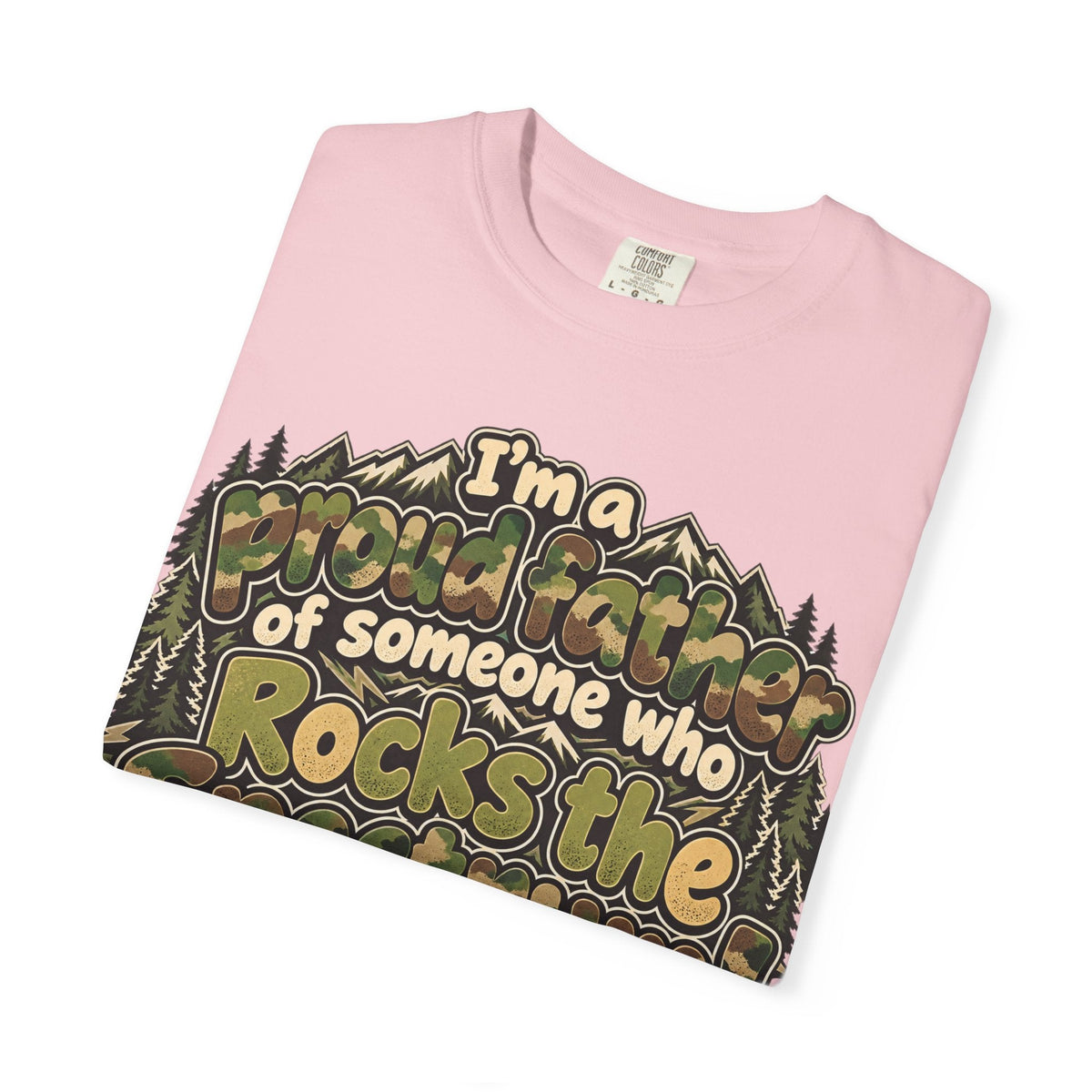"Proud Father of Someone Who Rocks the Spectrum"-Graphic Tee - Geo Rocks The 'Tism