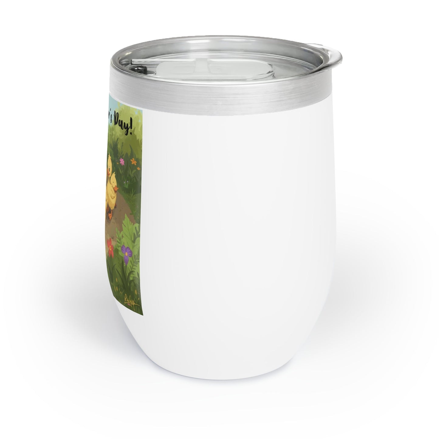"Rocks the 'Tism" Stemless Wine Tumbler - 12oz Insulated Stainless Steel | Autism Awareness Gift - Geo Rocks The 'Tism