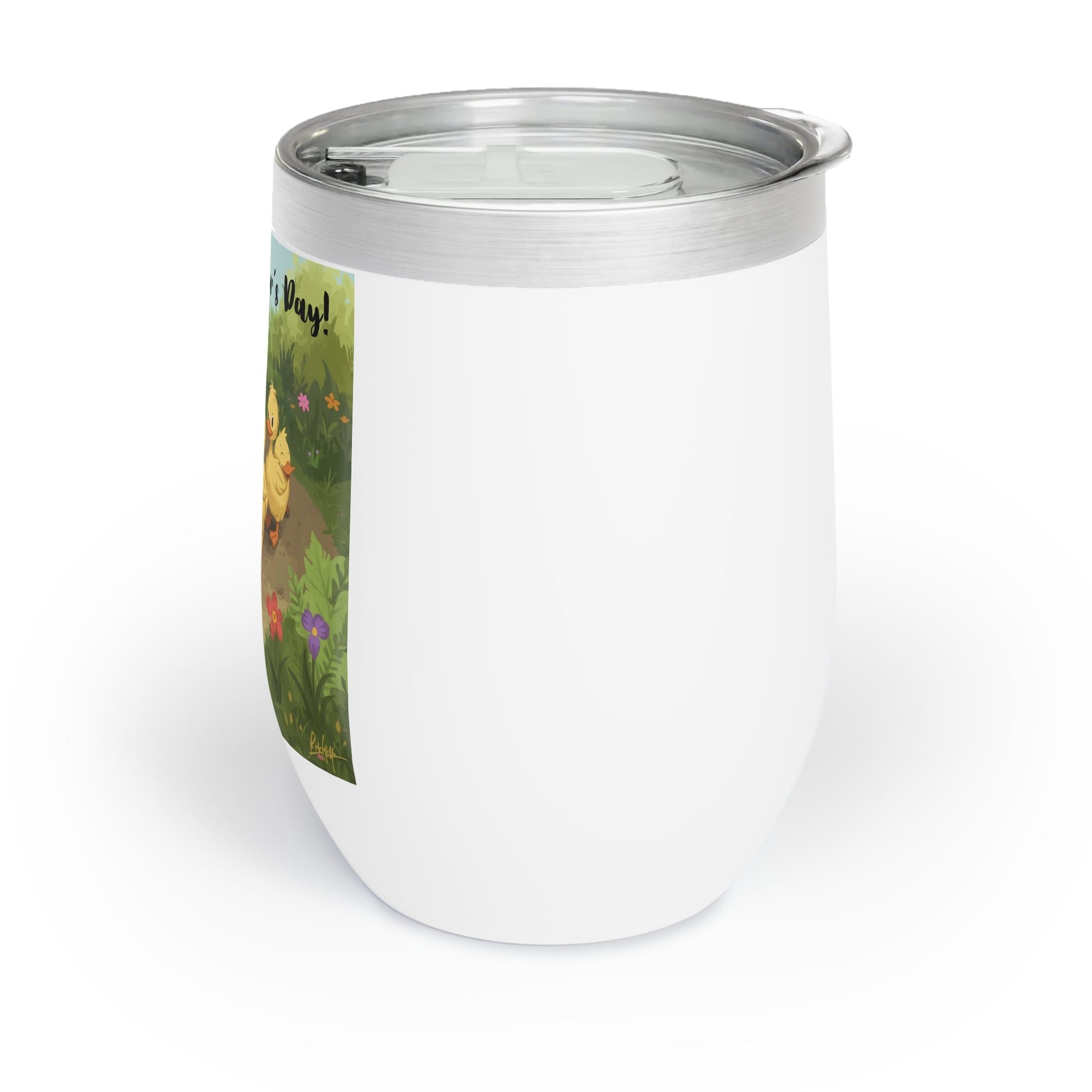 "Rocks the 'Tism" Stemless Wine Tumbler - 12oz Insulated Stainless Steel | Autism Awareness Gift - Geo Rocks The 'Tism