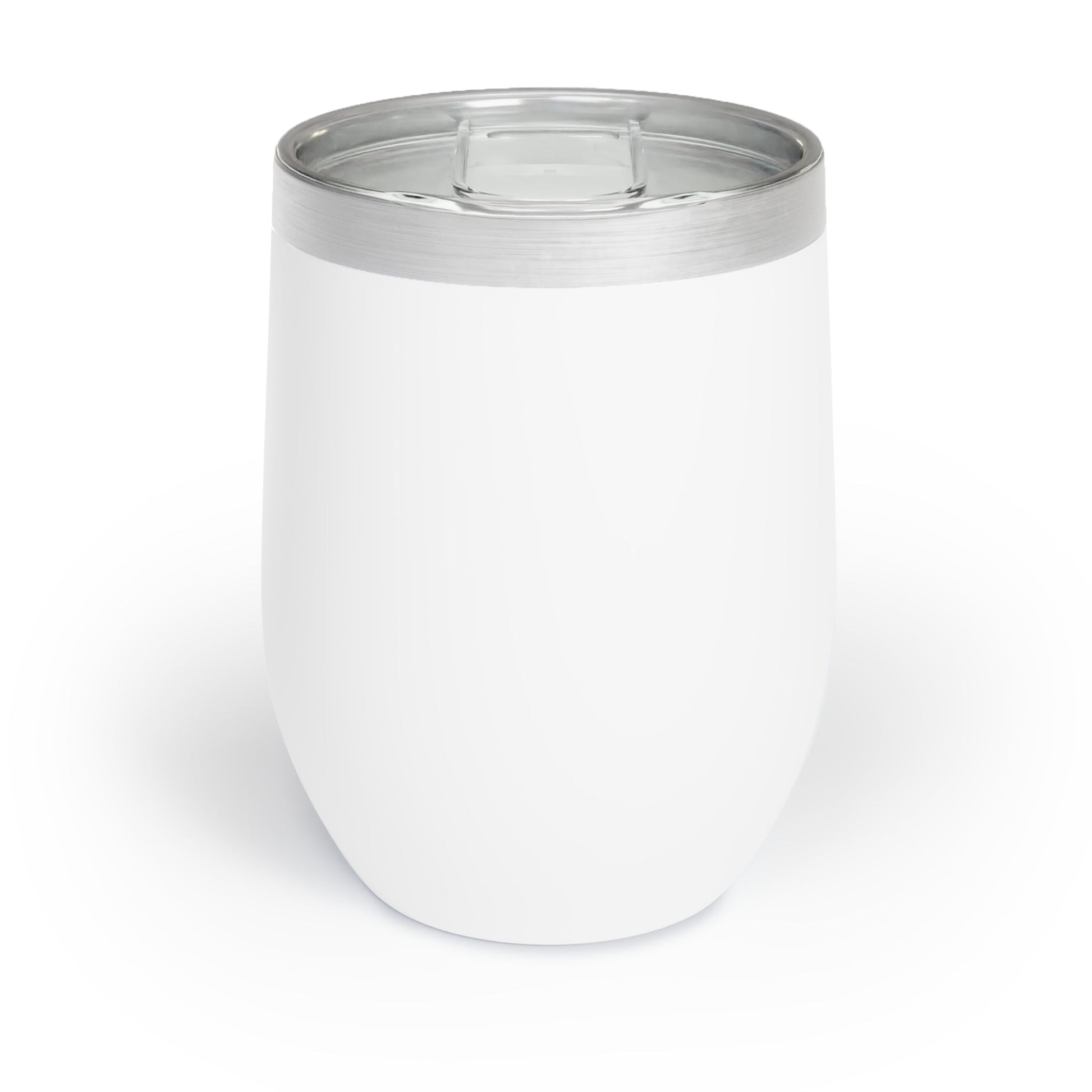"Rocks the 'Tism" Stemless Wine Tumbler - 12oz Insulated Stainless Steel | Autism Awareness Gift | White - Geo Rocks The 'Tism
