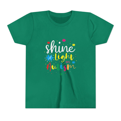Shine a Light on Autism Kids Tee - Geo Rocks The 'Tism
