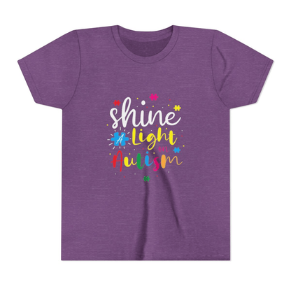 Shine a Light on Autism Kids Tee - Geo Rocks The 'Tism