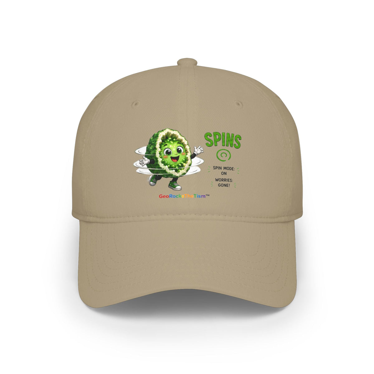 "Spins" Stimming Geode -Autism Self Sensory Regulation Cap - Geo Rocks The 'Tism
