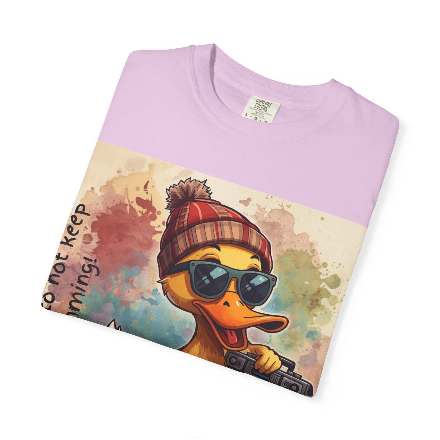 T-Shirt Cool Duck Graphic — "Too Kool to Not Keep Stimming" - Geo Rocks The 'Tism