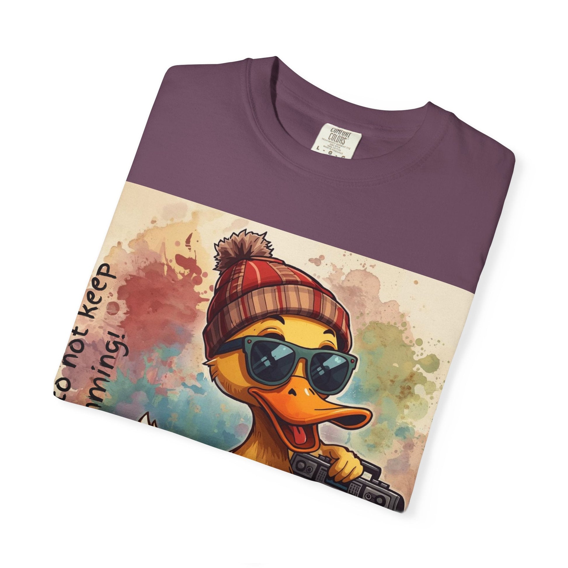 T-Shirt Cool Duck Graphic — "Too Kool to Not Keep Stimming" - Geo Rocks The 'Tism