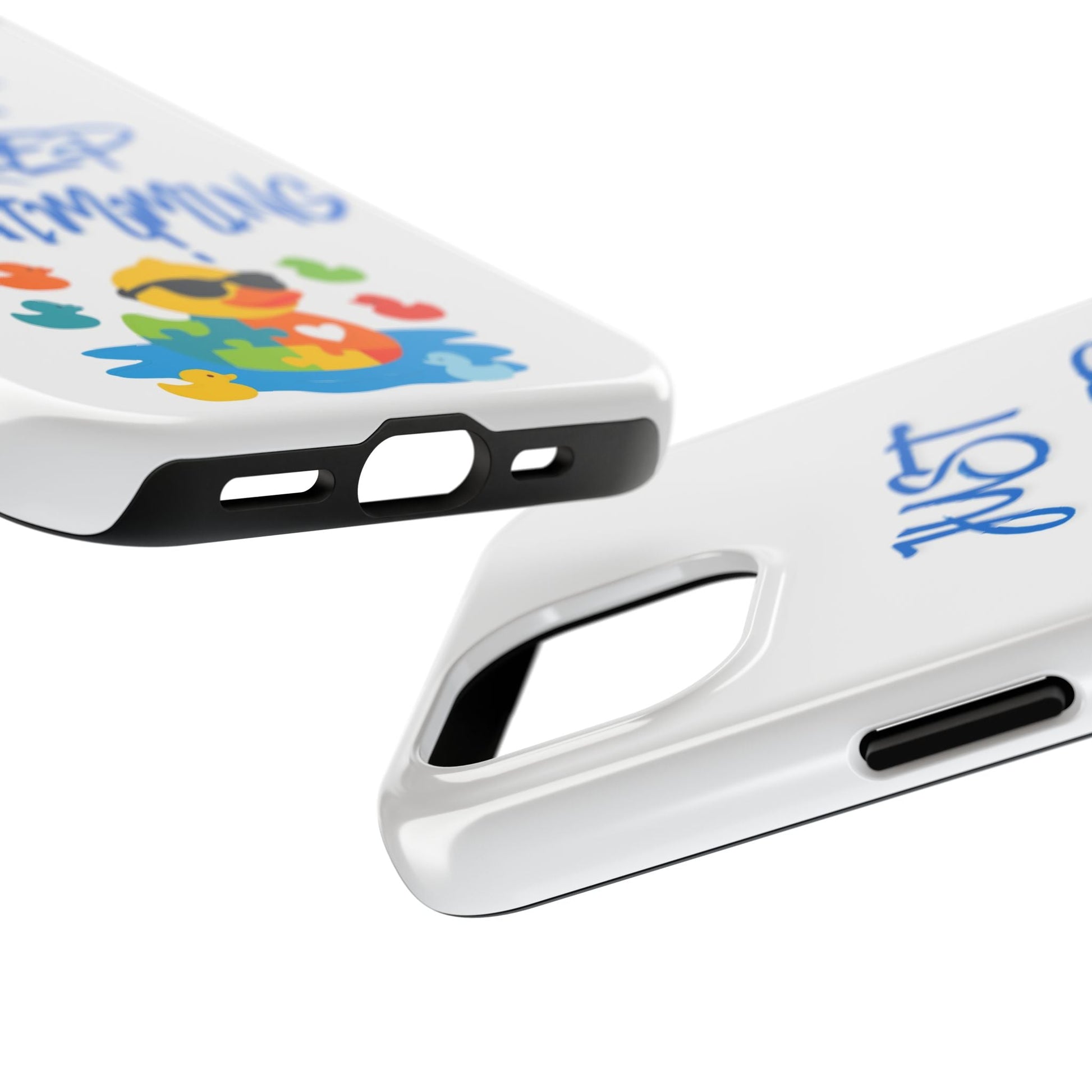 Tough phone case - "Just Keep Stimming" - Geo Rocks The 'Tism