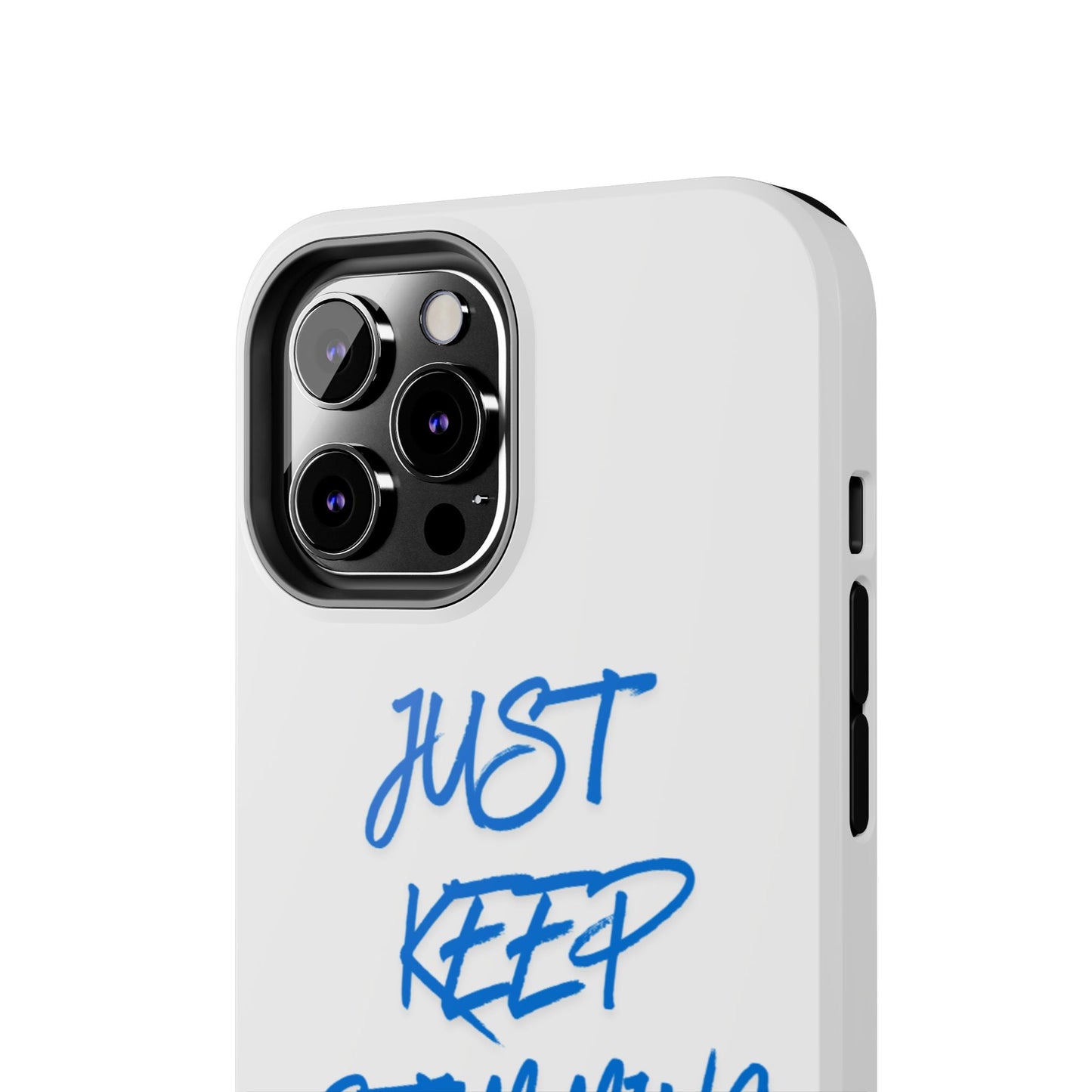 Tough phone case - "Just Keep Stimming" - Geo Rocks The 'Tism