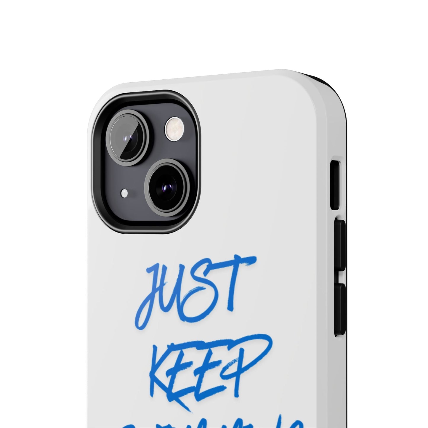Tough phone case - "Just Keep Stimming" - Geo Rocks The 'Tism